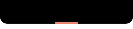The MacBook notch with a coral line beneath it.
